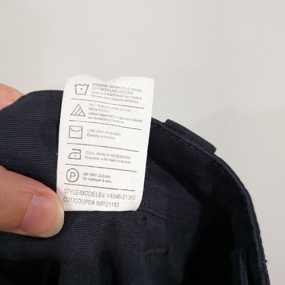 VINCE Military Pants Navy Blue Size 4 - Picture 7 of 7